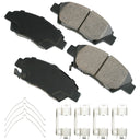 Akebono ACT1394A Disc Brake Pad Set - Front