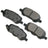 Akebono ACT1402 Disc Brake Pad Set - Rear