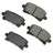Akebono ACT1430 Disc Brake Pad Set - Rear