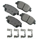 Akebono ACT1444 Disc Brake Pad Set - Front