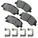 Akebono ACT1593 Disc Brake Pad Set - Front