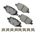Akebono ACT1612 Disc Brake Pad Set - Rear