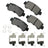 Akebono ACT1624 Disc Brake Pad Set - Rear