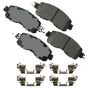 Akebono ACT1650 Disc Brake Pad Set - Front