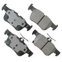 Akebono ACT1665 Disc Brake Pad Set - Rear