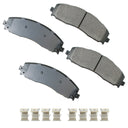 Akebono ACT1691 Disc Brake Pad Set - Rear