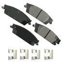 Akebono ACT1707 Disc Brake Pad Set - Rear