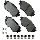 Akebono ACT1759 Disc Brake Pad Set - Front