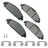 Akebono ACT1791 Disc Brake Pad Set - Front