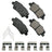 Akebono ACT1813 Disc Brake Pad Set - Rear