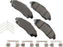 Akebono ACT1896 Disc Brake Pad Set - Front