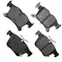 Akebono ACT1901 Disc Brake Pad Set - Rear