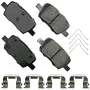 Akebono ACT1914 Disc Brake Pad Set - Rear