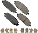 Akebono ACT2186 Disc Brake Pad Set - Rear