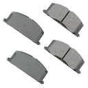 Akebono ACT242 Disc Brake Pad Set - Front
