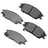 Akebono ACT497 Disc Brake Pad Set - Front