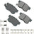 Akebono ACT537A Disc Brake Pad Set - Rear