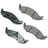 Akebono ACT576 Disc Brake Pad Set - Front