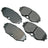 Akebono ACT587 Disc Brake Pad Set - Front