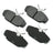 Akebono ACT610 Disc Brake Pad Set - Rear
