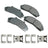 Akebono ACT652 Disc Brake Pad Set - Front