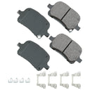 Akebono ACT707A Disc Brake Pad Set - Front