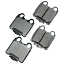 Akebono ACT771 Disc Brake Pad Set - Rear