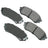 Akebono ACT773 Disc Brake Pad Set - Rear