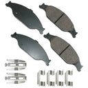 Akebono ACT804 Disc Brake Pad Set - Front