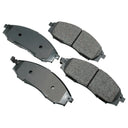 Akebono ACT830 Disc Brake Pad Set - Front