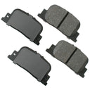 Akebono ACT835 Disc Brake Pad Set - Rear