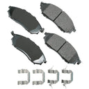 Akebono ACT888A Disc Brake Pad Set - Front