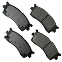 Akebono ACT889 Disc Brake Pad Set - Front