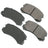 Akebono ACT904 Disc Brake Pad Set - Front