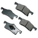 Akebono ACT935 Disc Brake Pad Set - Rear
