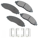 Akebono ACT962 Disc Brake Pad Set - Front