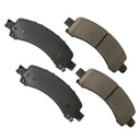 Akebono ACT974A Disc Brake Pad Set - Rear