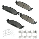 Akebono ASP1508A Disc Brake Pad Set - Front