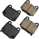 Akebono ASP961 Disc Brake Pad Set - Rear