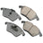 Akebono EUR1107A Disc Brake Pad Set - Front