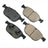 Akebono EUR1412 Disc Brake Pad Set - Front
