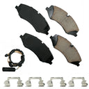 Akebono EUR1425 Disc Brake Pad Set - Front