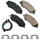 Akebono EUR1479 Disc Brake Pad Set - Front