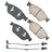 Akebono EUR1549 Disc Brake Pad Set - Front