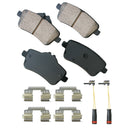 Akebono EUR1630A Disc Brake Pad Set - Rear