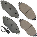 Akebono EUR1633A Disc Brake Pad Set - Front