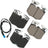 Akebono EUR1867A Disc Brake Pad Set - Front