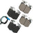 Akebono EUR1867C Disc Brake Pad Set - Front