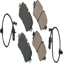 Akebono EUR1895 Disc Brake Pad Set - Rear