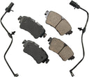 Akebono EUR1898 Disc Brake Pad Set - Rear